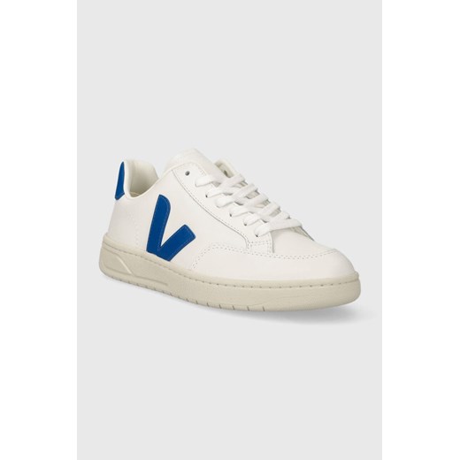 Buty sportowe damskie białe Veja sneakersy skórzane sznurowane