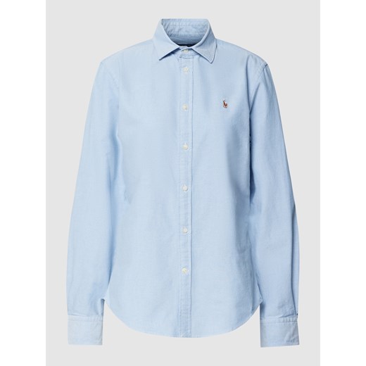 Bluzka koszulowa z wyhaftowanym logo model ‘Kendal’ Polo Ralph Lauren 36 Peek&Cloppenburg 
