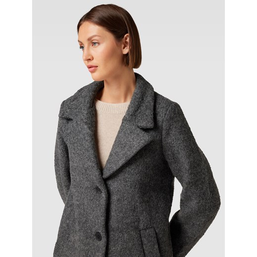 Płaszcz z kołnierzem z połami model ‘Cecila’ 44 wyprzedaż Peek&Cloppenburg 