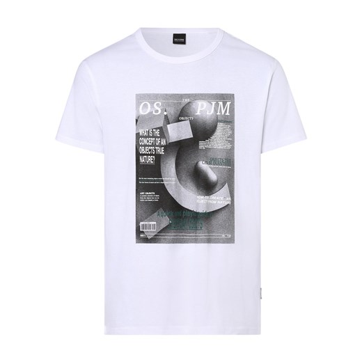 Only&Sons T-shirt męski Mężczyźni Bawełna biały nadruk ze sklepu vangraaf w kategorii T-shirty męskie - zdjęcie 162081407