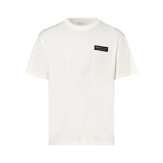 Tom Tailor Denim T-shirt męski Mężczyźni Bawełna écru nadruk ze sklepu vangraaf w kategorii T-shirty męskie - zdjęcie 162081415