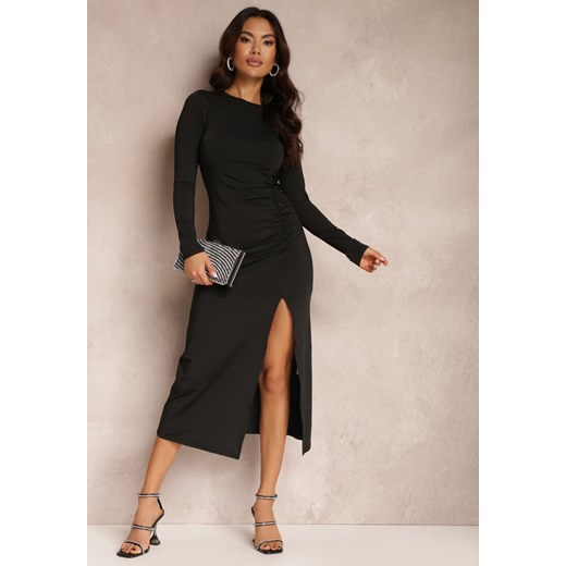 Czarna Sukienka Gyleanor ze sklepu Renee odzież w kategorii Sukienki - zdjęcie 162088668