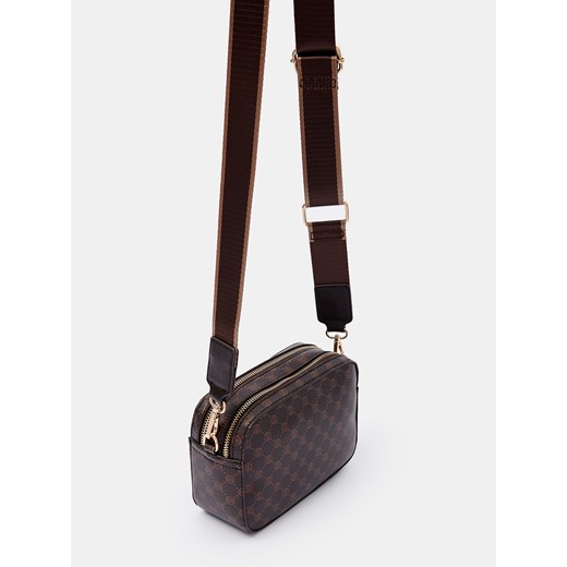Mohito - Torebka crossbody w logo - Brązowy Mohito ONE SIZE Mohito