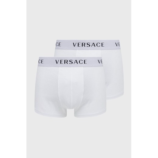 Versace Bokserki (2-pack) męskie kolor biały Versace XL promocyjna cena PRM