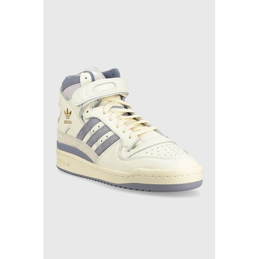 adidas Originals trampki skórzane Forum 84 HI kolor biały ID7316-BIALY 44 PRM okazja