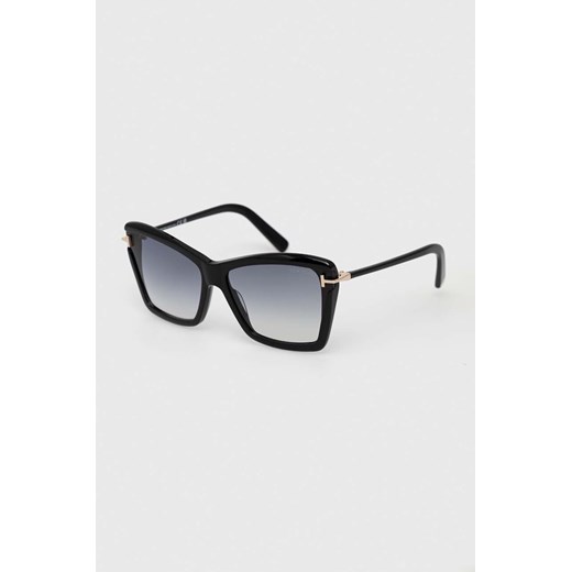 Tom Ford okulary przeciwsłoneczne damskie kolor czarny Tom Ford 64 okazja PRM