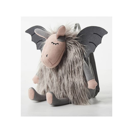Crochetts Plecak &quot;Vampir&quot; w kolorze szarym - 37 x 42 x 23 cm ze sklepu Limango Polska w kategorii Plecaki dla dzieci - zdjęcie 162098906