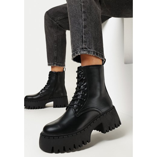 Workery damskie Born2be z zamkiem 