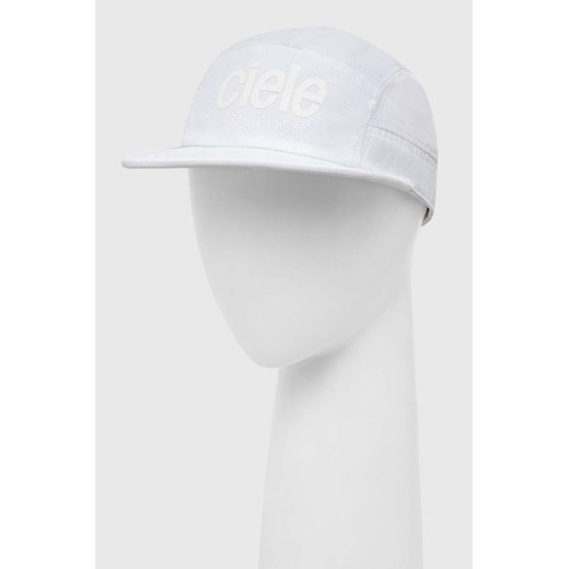 Ciele Athletics czapka z daszkiem kolor biały z nadrukiem ze sklepu PRM w kategorii Czapki z daszkiem damskie - zdjęcie 162105709
