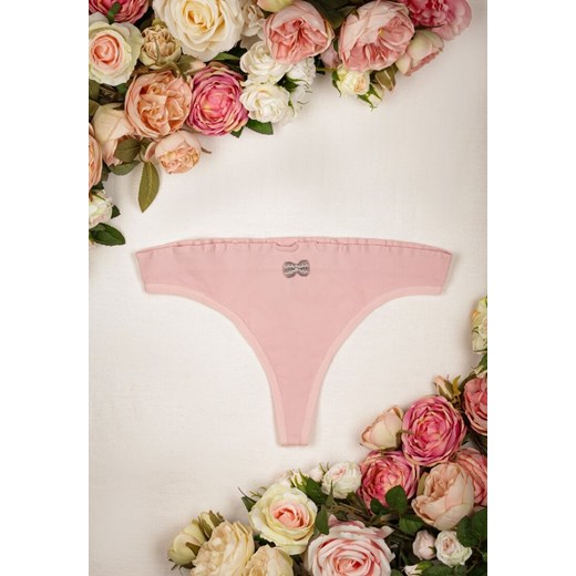 Różowe Majtki Stringi Pisanda ze sklepu Born2be Odzież w kategorii Majtki damskie - zdjęcie 162107766