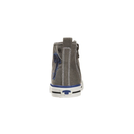 Tom Tailor Tenisówki i Trampki wysokie grey/navy zalando szary okrągłe