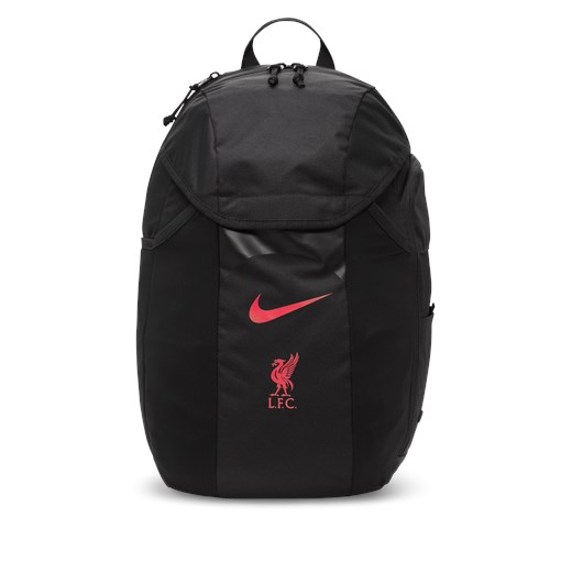 Plecak piłkarski Liverpool F.C. Academy (30 l) - Czerń Nike JEDEN Nike poland