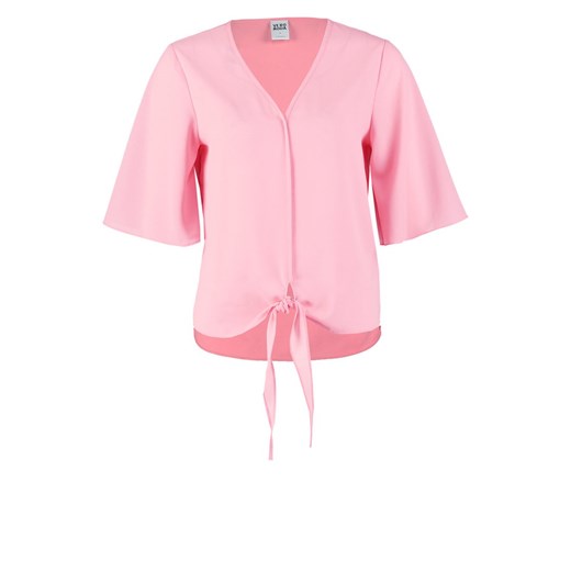 Vero Moda VMELLA  Bluzka geranium pink zalando rozowy abstrakcyjne wzory