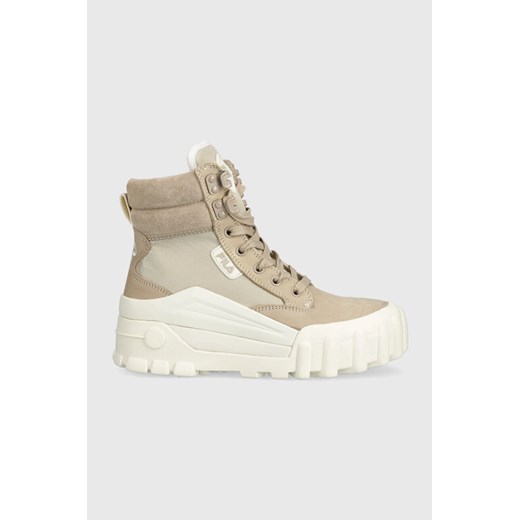 Fila sneakersy GRUNGELUTION kolor beżowy ze sklepu ANSWEAR.com w kategorii Trampki damskie - zdjęcie 162121116