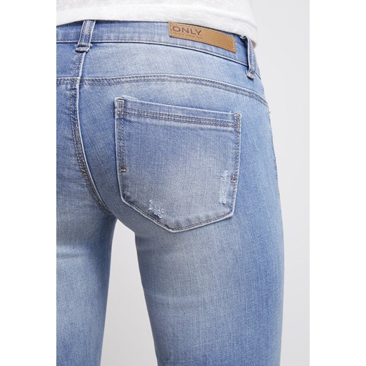 ONLY ONLCORAL Jeansy Slim fit medium blue denim zalando niebieski jeans