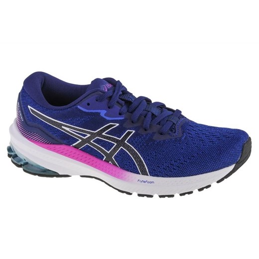 Buty do biegania Asics GT-1000 11 W 1012B197-401 niebieskie ze sklepu ButyModne.pl w kategorii Buty sportowe damskie - zdjęcie 162130965