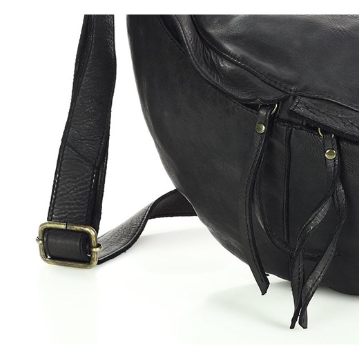 Uniwersalna torebka nerka półksiężyc crossbody runway - skóra naturalna Marco uniwersalny wyprzedaż Verostilo