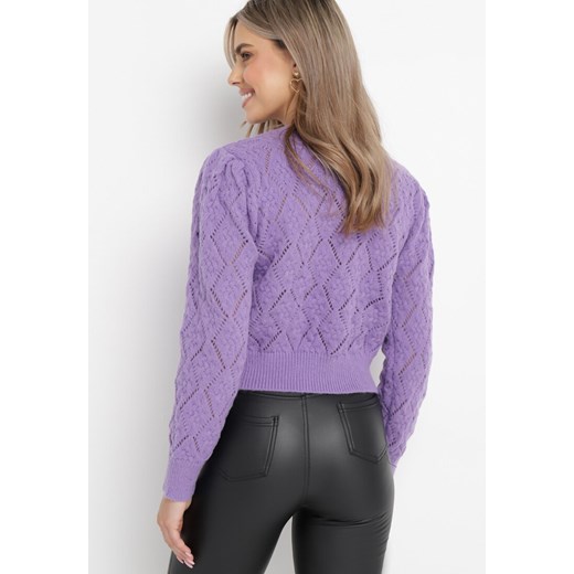 Born2be sweter damski z okrągłym dekoltem