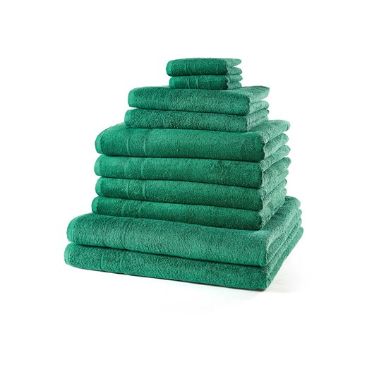 Komplet ręczników (10 części) 2x30/30cm, 2x30/50cm, 4x50/100cm, 2x70/140cm bonprix