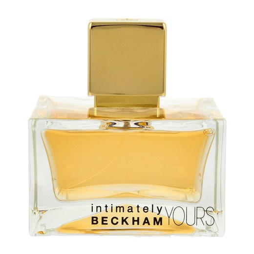 Beckham Intimately Yours Women Woda toaletowa  75 ml spray perfumeria zolty drewno