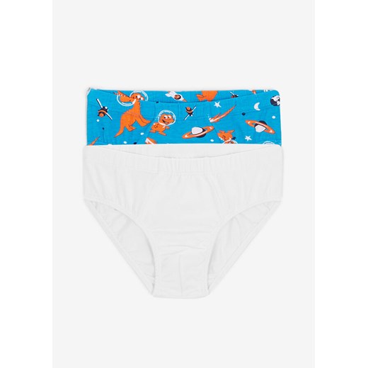 Slipy chłopięce (2 pary) 116/122 bonprix