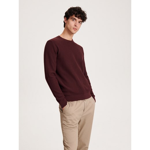 Sweter męski Reserved czerwony 