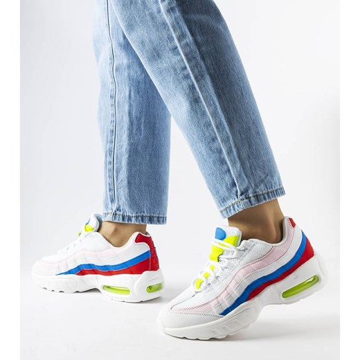 Buty sportowe damskie sneakersy białe 