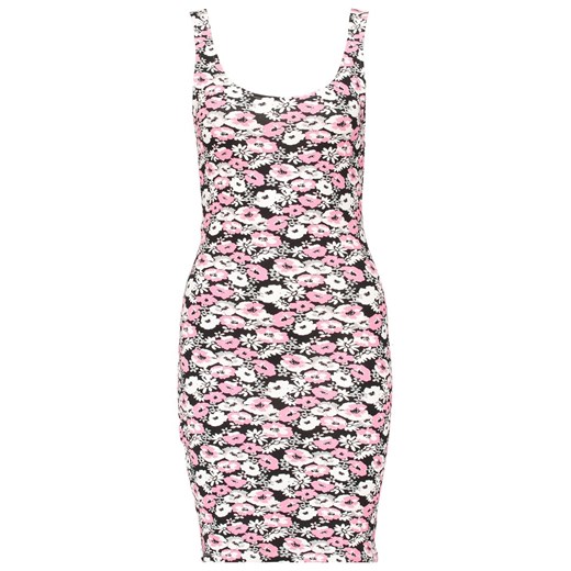 Even&Odd Sukienka z dżerseju black/pink zalando bezowy abstrakcyjne wzory