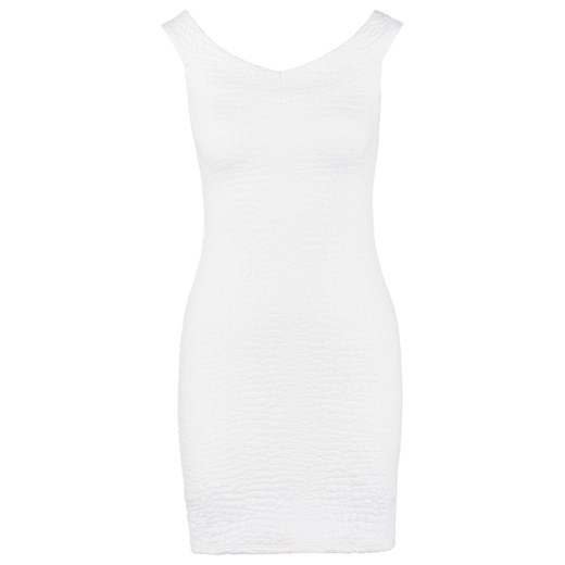 Miss Selfridge Sukienka letnia white zalando  abstrakcyjne wzory