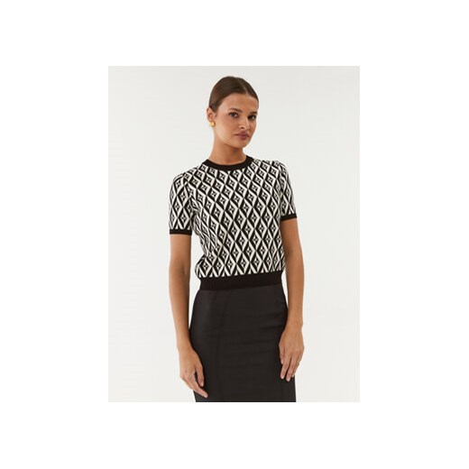 Sweter damski Elisabetta Franchi z okrągłym dekoltem