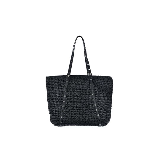 Shopper bag czarna BIG STAR na ramię matowa