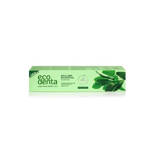 Ecodenta Green Line - Wybielająca pasta do zębów z olejkiem miętowym i fluorem Ecodenta one size 5.10.15