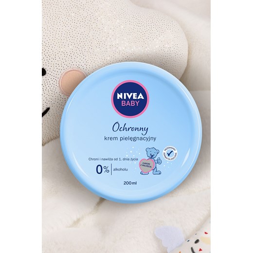 Nivea Ochronny Krem pielęgnacyjny dla dzieci od 1dnia życia 200ml Nivea one size 5.10.15