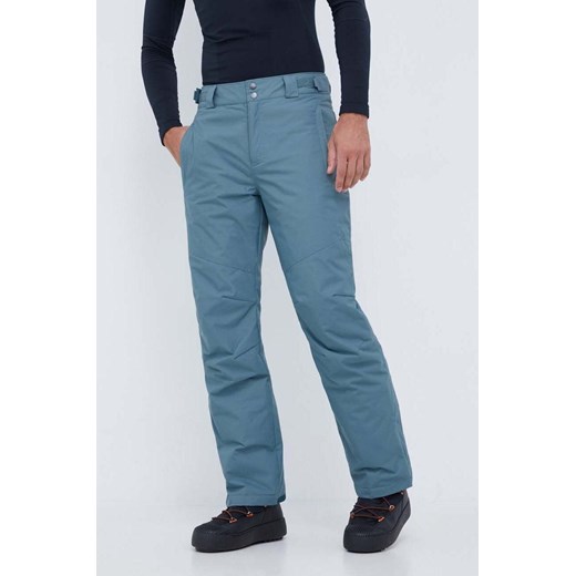Columbia spodnie Bugaboo kolor turkusowy ze sklepu ANSWEAR.com w kategorii Spodnie męskie - zdjęcie 162273747
