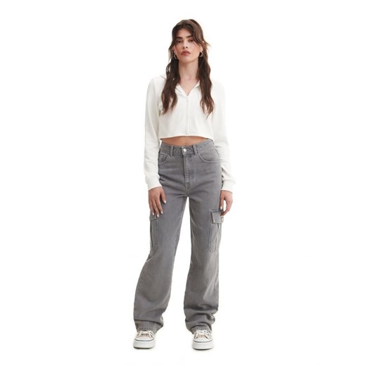 Bluza damska Cropp krótka z dzianiny 