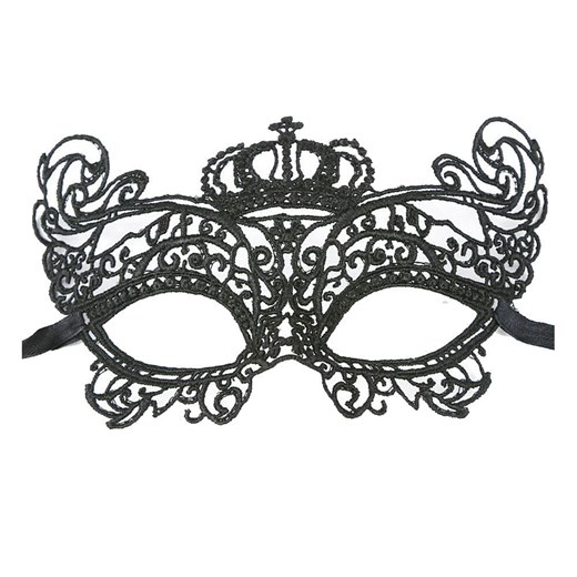 Maska koronkowa - Czarny / Uniwersalny ze sklepu Valetta.pl w kategorii Akcesoria do bielizny - zdjęcie 162281289