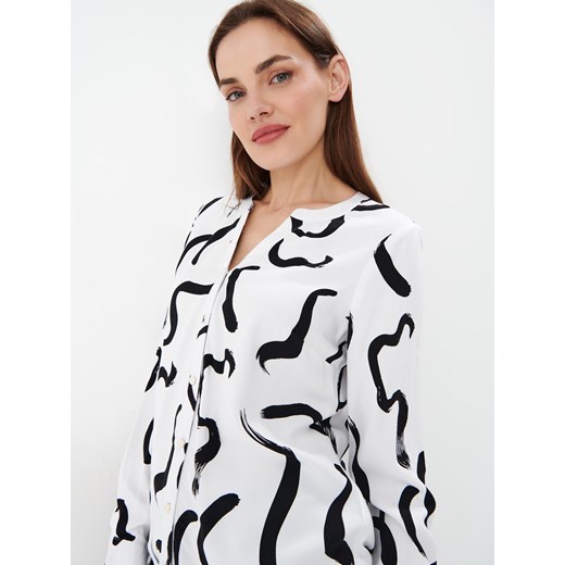Mohito - Bluzka z printem - Biały Mohito 34 Mohito