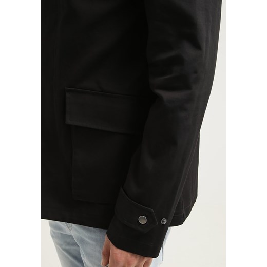 Burton Menswear London Kurtka wiosenna black zalando czarny długie