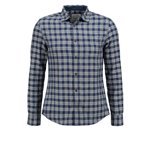 Burton Menswear London FITTED Koszula blue zalando niebieski abstrakcyjne wzory