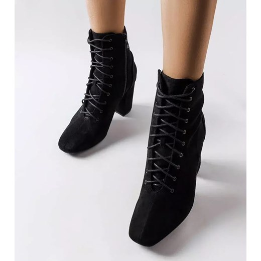 Botki Gemre casual na obcasie 