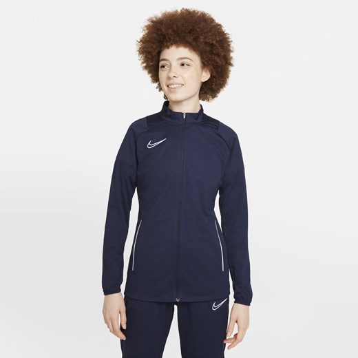 Damski dzianinowy dres piłkarski Nike Dri-FIT Academy - Niebieski Nike S (EU 36-38) Nike poland