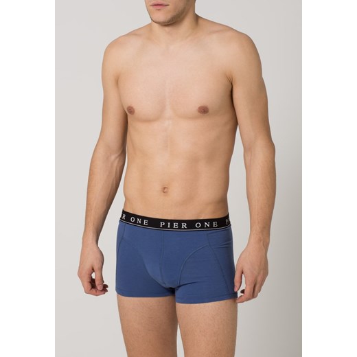 Pier One 3 PACK Bokserki grey/dark blue/red zalando brazowy bokserki