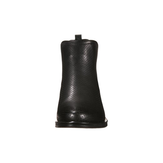 Even&Odd Ankle boot black zalando czarny na obcasie
