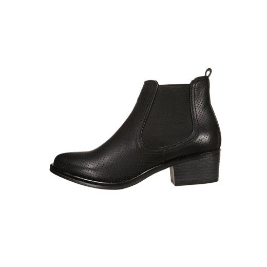 Even&Odd Ankle boot black zalando czarny abstrakcyjne wzory