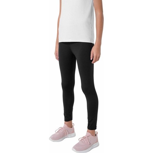 Legginsy dziewczęce HJZ22 JSPDF002 4F ze sklepu SPORT-SHOP.pl w kategorii Spodnie dziewczęce - zdjęcie 162350885