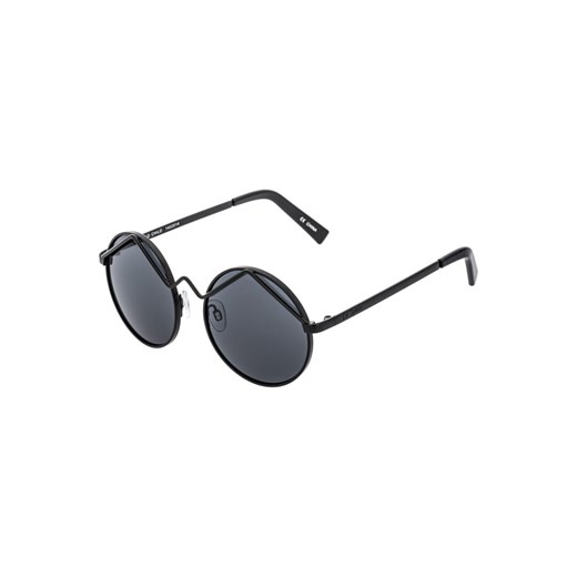 Le Specs WILD CHILD  Okulary przeciwsłoneczne czarny zalando bialy szkło