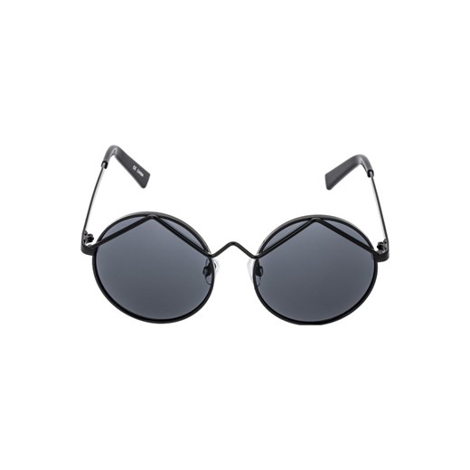 Le Specs WILD CHILD  Okulary przeciwsłoneczne czarny zalando bialy z filtrem SPF