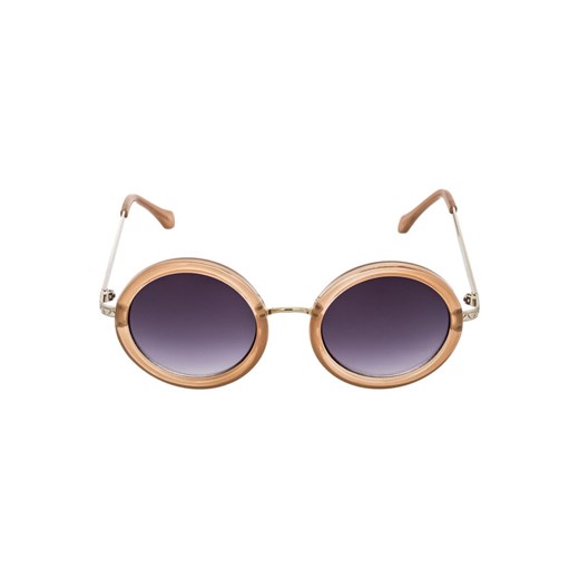 Le Specs ZIGGY Okulary przeciwsłoneczne złoty zalando bezowy szkło