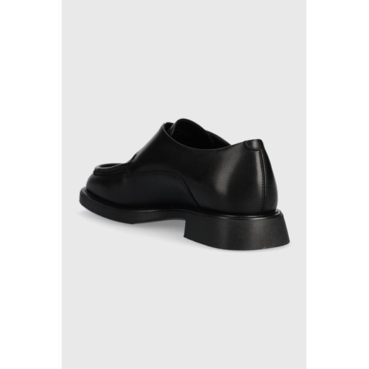Vagabond Shoemakers mokasyny skórzane JACLYN damskie kolor czarny na płaskim Vagabond Shoemakers 36 ANSWEAR.com