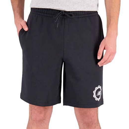 Spodenki New Balance MS31903BK - czarne ze sklepu streetstyle24.pl w kategorii Spodenki męskie - zdjęcie 162362579